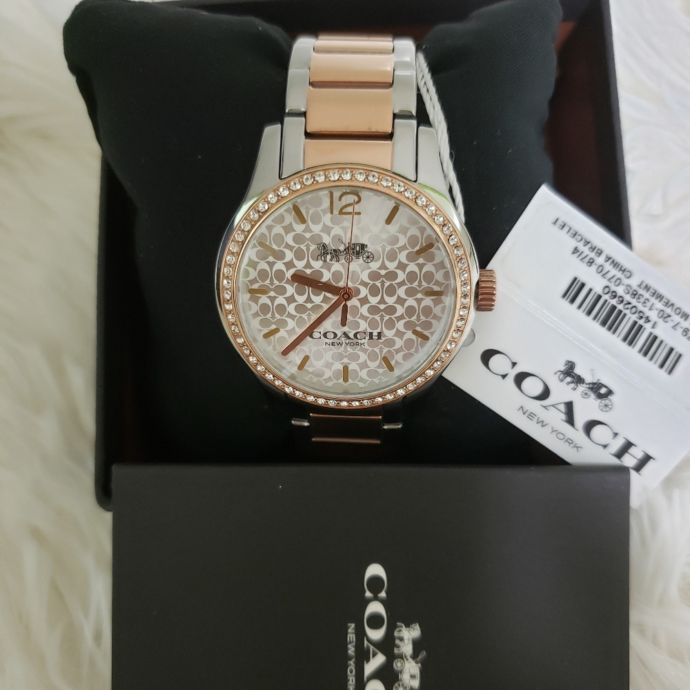 Authentic Two Tone Coach Watch